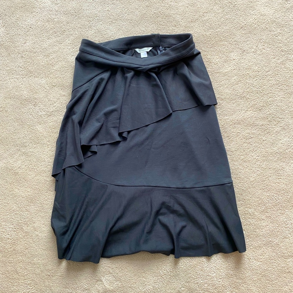 Garnet hill grey skirt NWOT